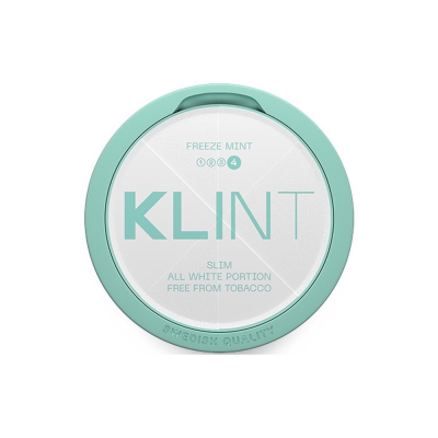 Klint Nicotine Pouches Freeze Mint 12mg/g